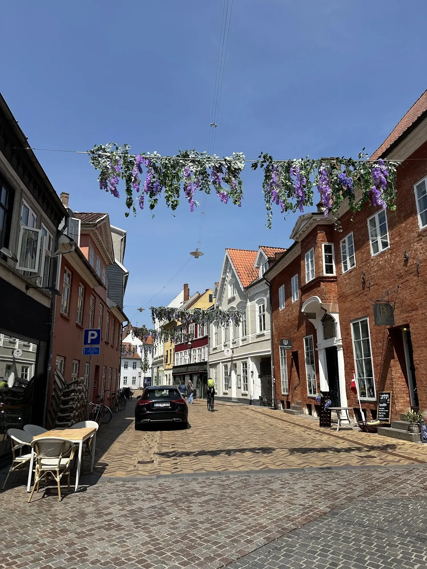 One of the Odense side streets I ended up running down on my 10K run