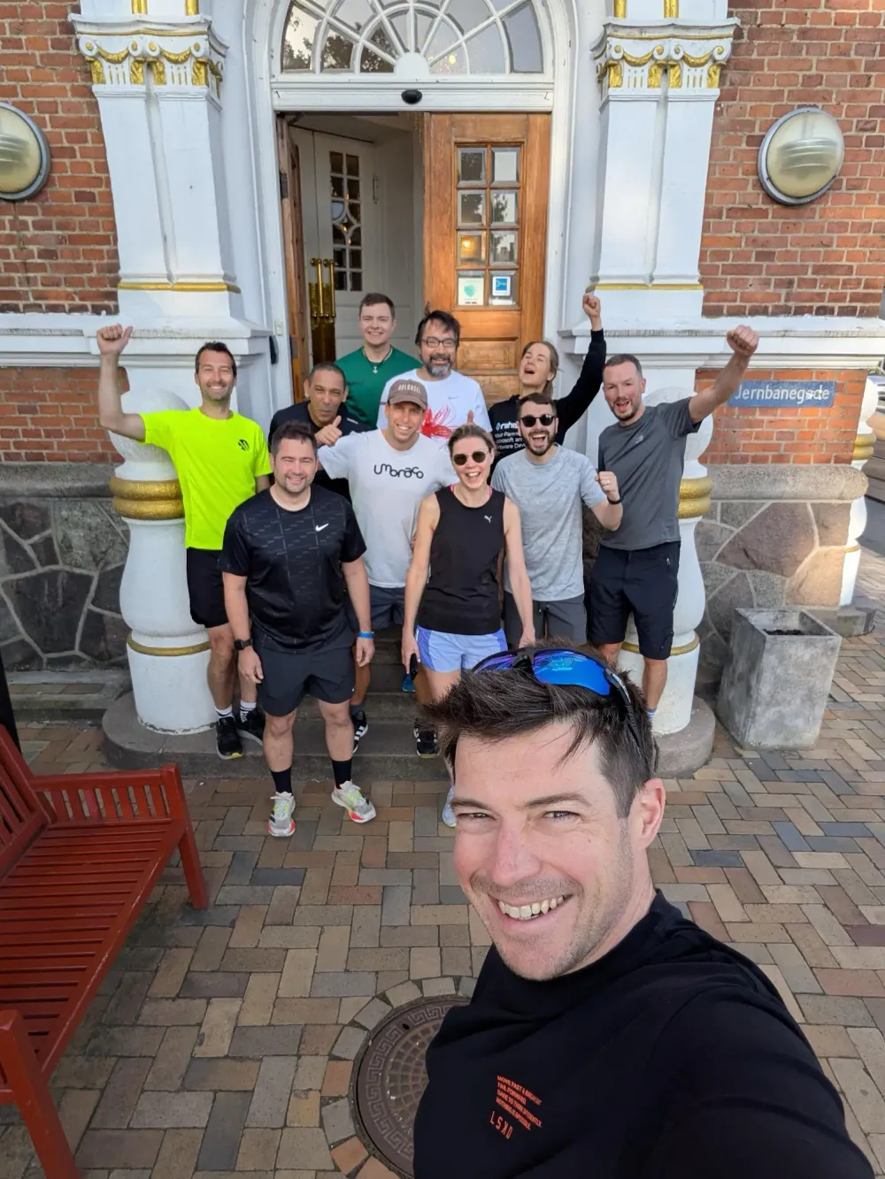 The Wednesday group of #cgRunners... did you even take part if you weren't in the photo!?